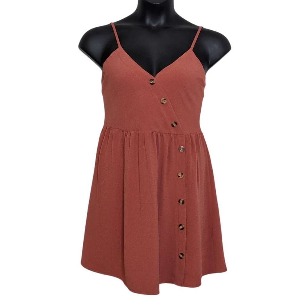 Mind Code Fit & Flare Dress (L)